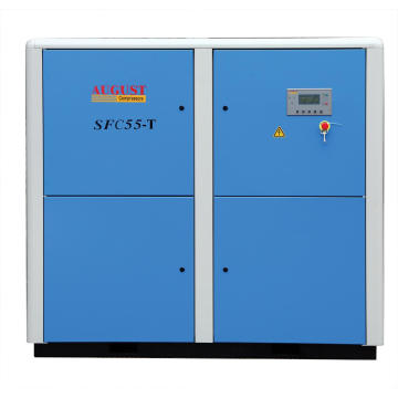 Compressor de ar de parafuso de frequência variável de 55kw / 75HP